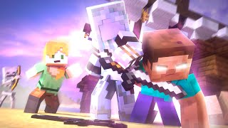 HEROBRINE First Appearance  Alex and Steve Adventures Minecraft Animation [upl. by Eliathan]