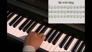 Học Đàn Online Piano Level 1Bài 1 [upl. by Cerelia]