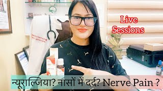 Dr RUKMANI ‘s live 623 नसों में दर्द Rx REPL 140 Neuralgia drop for nerve pain  Facial pain [upl. by Bree605]