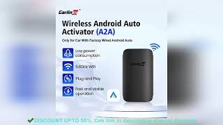 2024 CarlinKit Android Auto Wireless Adapter Smart Ai Box Plug And Pla Review [upl. by Nazus]