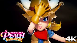 PRINCESS PEACH SHOWTIME All Cutscenes Full Game Movie 4K Ultra HD [upl. by Akimot]