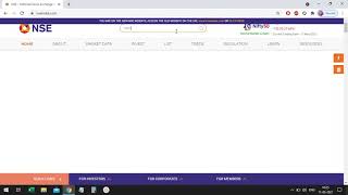 NSE SITE NOT WORKING PROPERLY [upl. by Suinuj]