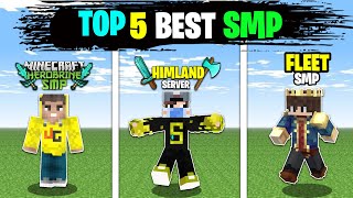 Top 5 Best Minecraft SMP in India Best Minecraft Server [upl. by Kimmi]