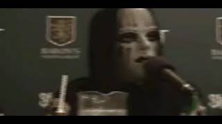 Joey Jordison on playing with metallica [upl. by Yelrebmik295]