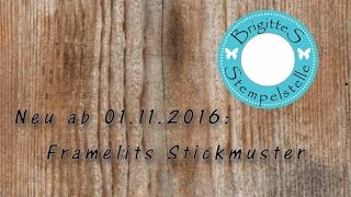 Framelits Stickmuster [upl. by Correna965]