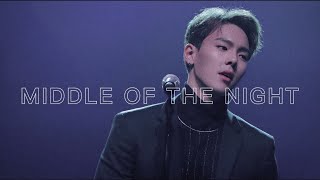 MONSTA X몬스타엑스  MIDDLE OF THE NIGHT 교차편집Stage Mix [upl. by Ardnuasac]