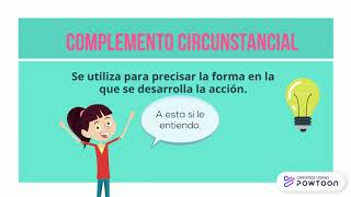 Complemento directo indirecto y circunstancial [upl. by Tai]