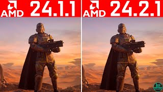 AMD Driver Update 2421 vs 2411 Driver Comparison RX 6600 [upl. by Ised]