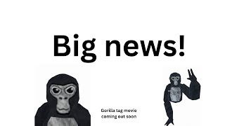 Big news Gorilla tag movie coming soon [upl. by Ezarra104]