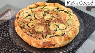 TORTA SALATA di ZUCCHINE con PASTA SFOGLIA  Semplice e Sfiziosa [upl. by Hairahcaz]