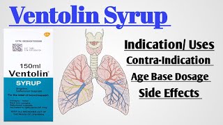 Ventolin Syrup  How to Use Side Effects ContraIndication amp Dosage  Precautions and Warnings [upl. by Arytas321]