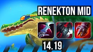 RENEKTON vs YASUO MID  37k DMG Godlike  NA Challenger  1419 [upl. by Flight585]