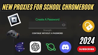 Proxies For School Chromebook 2024  MOONLIGHT amp MORE [upl. by Elyssa]