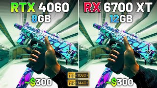 RTX 4060 vs RX 6700 XT  Test in 9 Games  1080p vs 1440p [upl. by Calley]