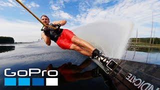 GoPro Awards Slalom Waterskiing on Perfect Glass [upl. by Anas]