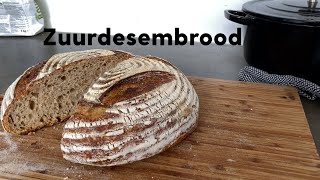 Zuurdesembrood maken – Samen Koken met Allerhande  recept Allerhande [upl. by Ahsemad949]