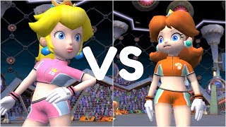 Super Mario Strikers  Peach vs Daisy  GameCube Gameplay 720p60fps [upl. by Karoline]