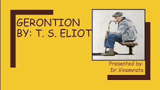 Gerontion by TSEliot [upl. by Dunson]