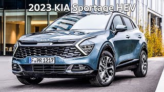 2023 Kia Sportage HEV in Yuka Steel Grey Overview [upl. by Docilla79]