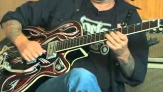 Brian Setzer Guitar Lesson [upl. by Annoynek]