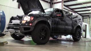 Hennessey VelociRaptor 575 Chassis Dyno Test [upl. by Finlay]