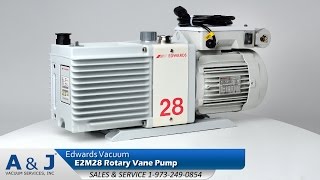 Edwards Vacuum E2M28 Rotary Vane Pump Overview [upl. by Eustace]