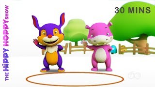 Hokey Pokey  Nursery Rhymes for Kids and Children I Hippy Hoppy Show  30 Mins [upl. by Wira]