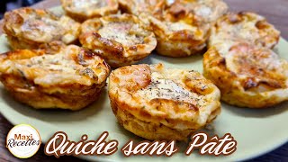 Quiche sans Pate au Saumon Fumé Recette Facile et Rapide [upl. by Sweatt]