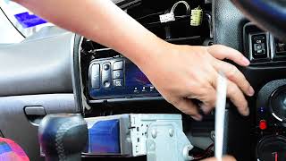 DIY  Cara Keluarkan Panel Aircond Digital Daripada Dashboard Lancer [upl. by Zeta]