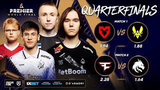 BLAST World Final 2024  MOUZ vs Vitality  Spirit vs FaZe FILENG [upl. by Aita231]