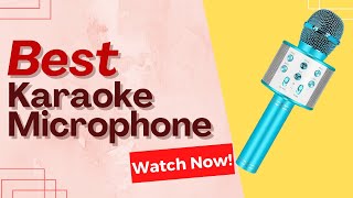 Best Karaoke Microphone Niskite Karaoke Microphone Review [upl. by Marys]