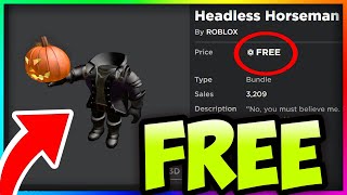 How to get HEADLESS HORSEMAN for FREE Roblox Headless Head [upl. by Gadmann]