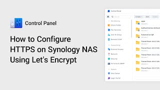 How to Configure HTTPS on Synology NAS Using Lets Encrypt  Synology [upl. by Dlonyar]