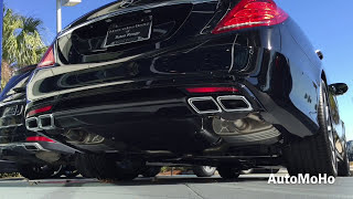 Mercedes Benz S Class S63 AMG 4Matic Sedan Full Review Start Up Exhaust [upl. by Gracye]