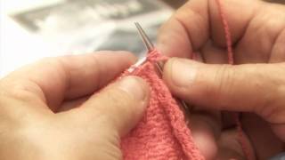 How To Knit A Sock Part 3 of 8 HD Quality [upl. by Nosnorb]