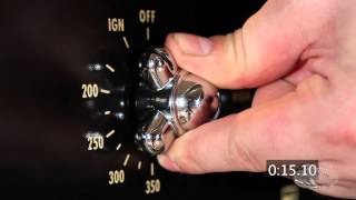 Gas Oven Ignition Procedure on a Lacanche Range [upl. by Luas]