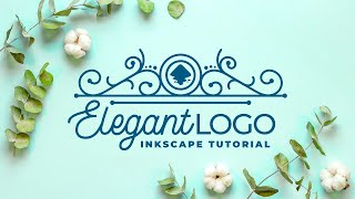 Create An Elegant Logo Design In Inkscape [upl. by Ayt607]