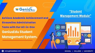 Student Management Module [upl. by Edna178]