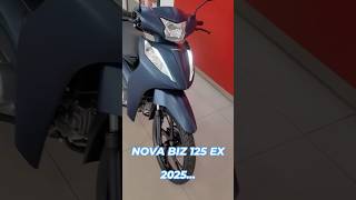 Nova Honda biz 125 2025 honda biz125 hondabiz1252025 lancamento [upl. by Joliet822]