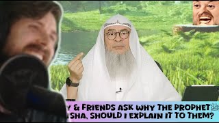 Forsen Reacts  Hindus ask why Prophet ﷺ marry Aisha at that age should I explain it to them [upl. by Heidy]