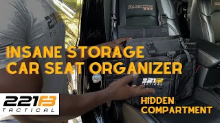 Best Car Seat Organizer for Front or Back Seat With Insane Storage and Hidden Compartment [upl. by Cedric136]