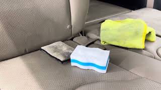 Removing Stains from Vinyl Seats [upl. by Anitnamaid273]