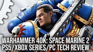 Warhammer 40K Space Marine 2  PS5Xbox Series XSPC Tech Review  Is 60FPS Viable on Consoles [upl. by Winfield]