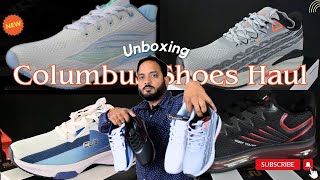 2024 के धमाकेदार शूज  Columbus Latest 4 Sports Shoes  Unboxing amp Review  Best Shoes Under 1000 [upl. by Nnayar]