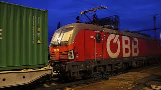 ÖBB Vectron departing Břeclav [upl. by Orton]