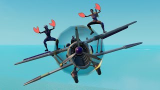 Using PLANES ONLY to Win FORTNITE 2023 [upl. by Ozkum]