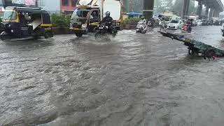 Mumbai Rain Today Andheri Sakinaka Mumbai Tilak Nagar  Maharashtra Powai lake MUMBAI andheri [upl. by Ydak517]