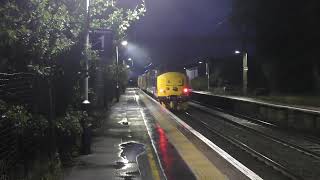 37421 and 37425 passing Chelford 25 09 2024 [upl. by Diva907]