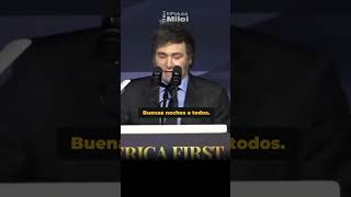 DONALD TRUMP FELICITÓ A JAVIER MILEI política noticias news trump milei argentina [upl. by Dagall]