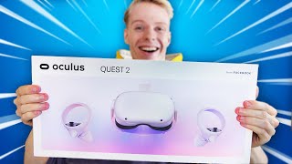 Oculus Meta Quest 2 Setup Unboxing Tips amp First Impressions [upl. by Anawait]